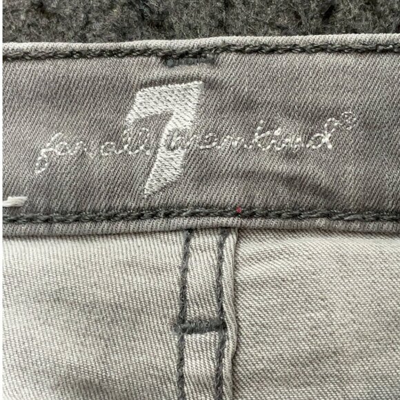 7 For All Mankind "The Skinny" Lowrise Jeans 25 - Picture 3 of 4